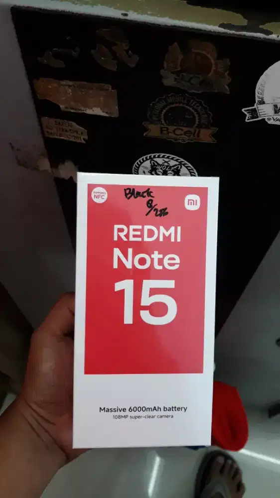 Redmi note 15 8/256 garansi resmi