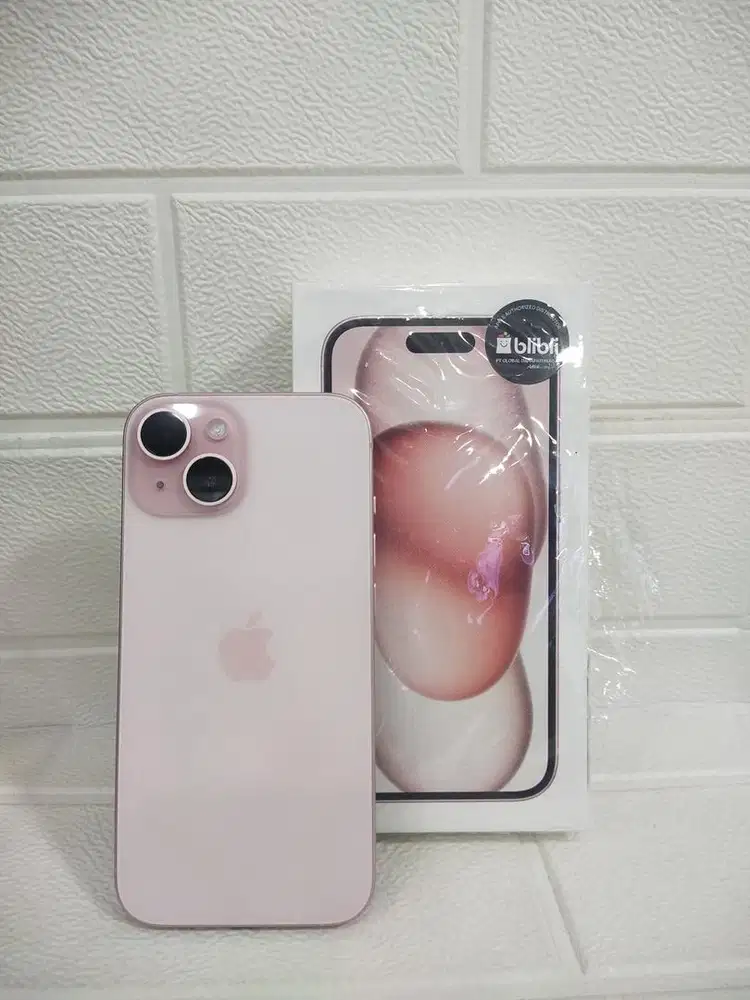 Iphone 15 128G bh97% grs 07/2026 like new full original