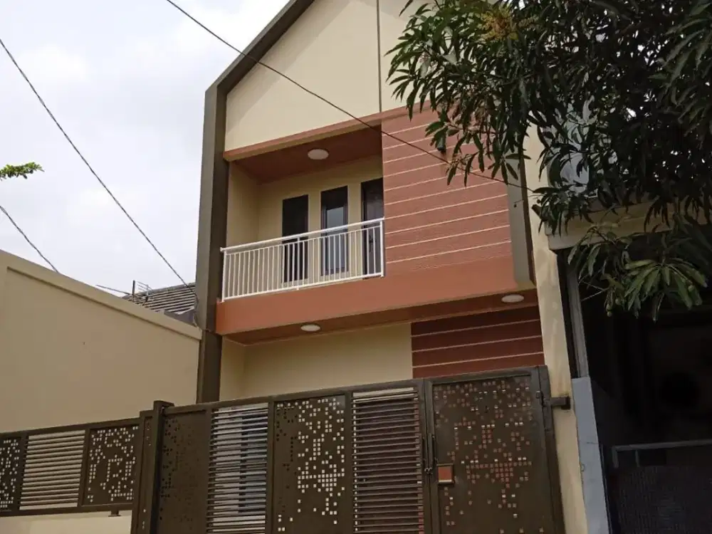 DIJUAL RUMAH MURAH SCANDINAVIAN 2 LANTAI DI BEKASI TIMUR REGENCY 3 MUSTIKAJAYA