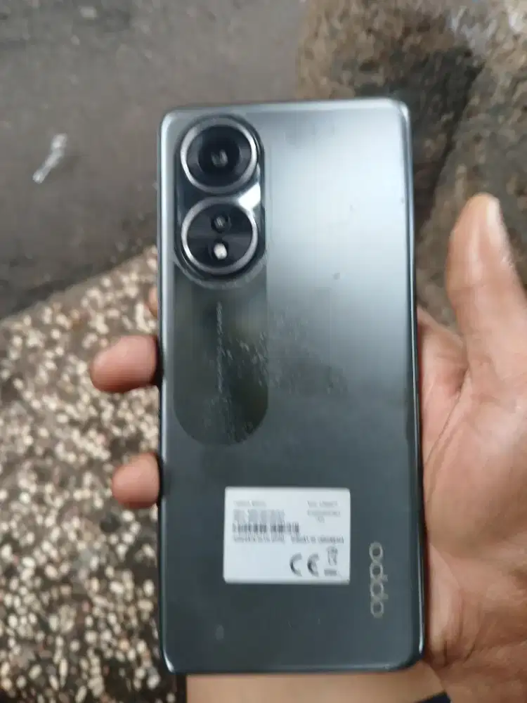 OppoA58 rom6+4 kondisi sesuai iklan lecet pemakayan