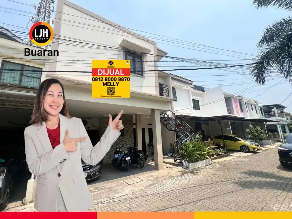 Rumah Asri dan Modern Cluster Assalam Bintara Residence Bintara Jaya bekasi