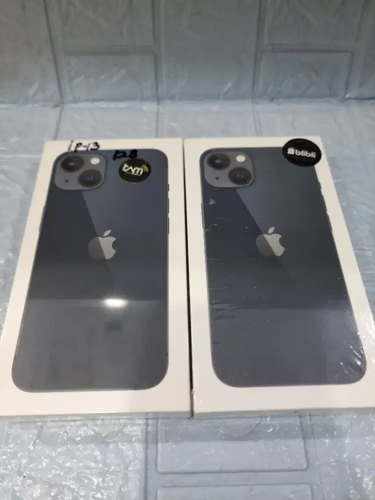 IPHONE 13 128GB BNIB BARU SEGEL GARANSI RESMI BLIBLI/TAM