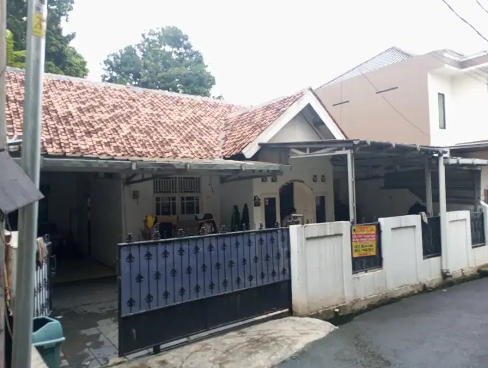 Dijual rumah siap huni, bebas banjir, asri didaerah Jagakarsa, JakSel