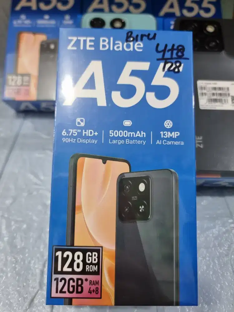 ZTE A55 4+8/128 BARU GARANSI RESMI