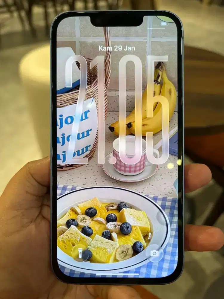 Iphone 14 128gb inter all op warna BLUE