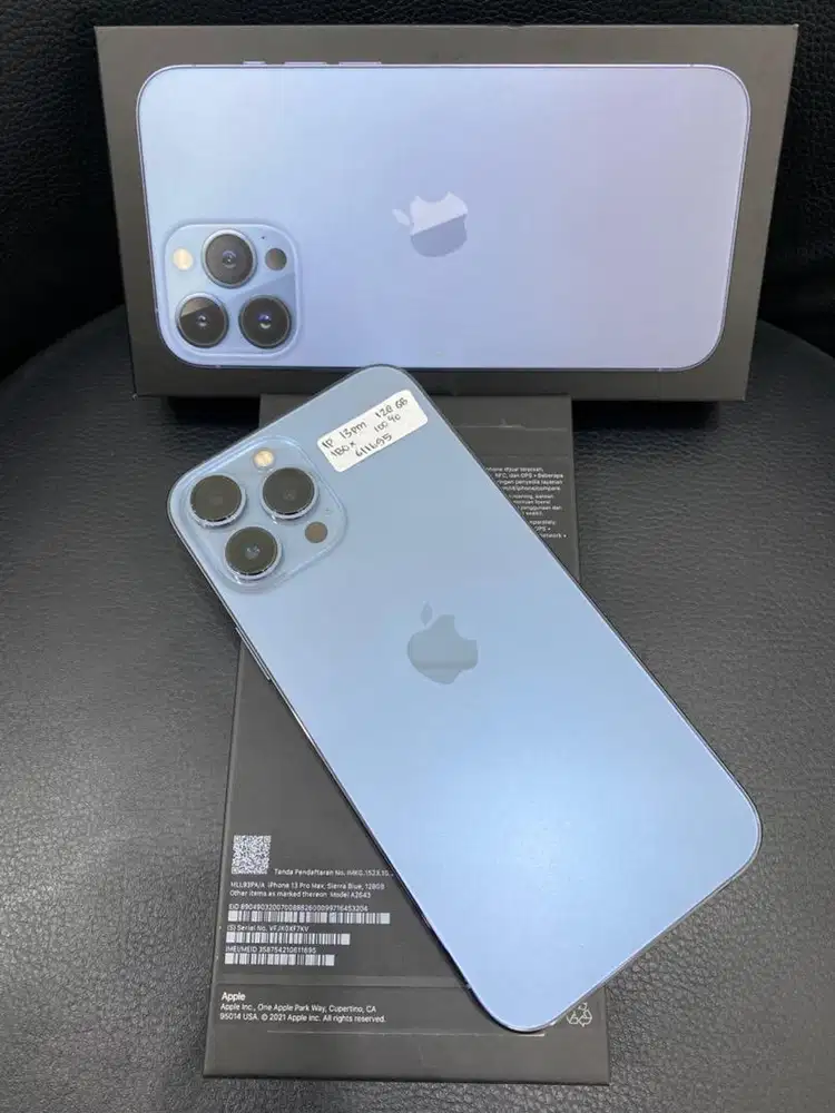 IPhone 13 Promax , Sierra Blue , 128GB IBox