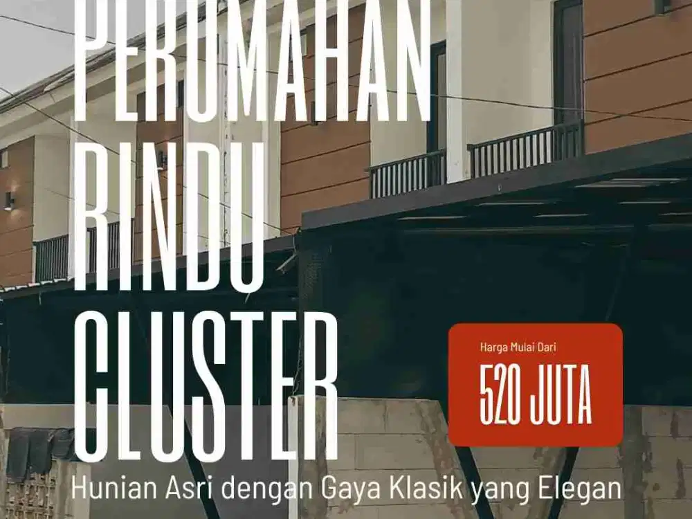 Hunian asri Rumah 2 lantai