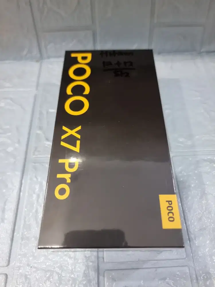 POCO X7 PRO 5G 12/512 BARU SEGEL GARANSI RESMI