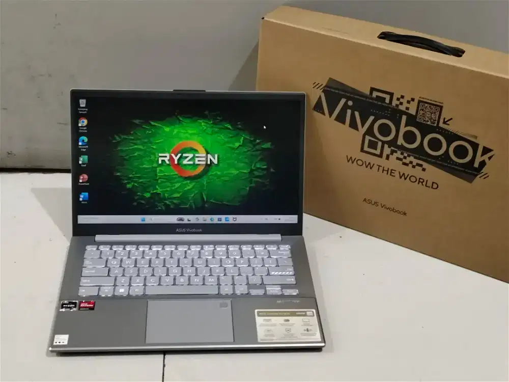 Asus vivobook go 14 amd ryzen 3-7320u ram 8 gb ssd 256 gb fullset