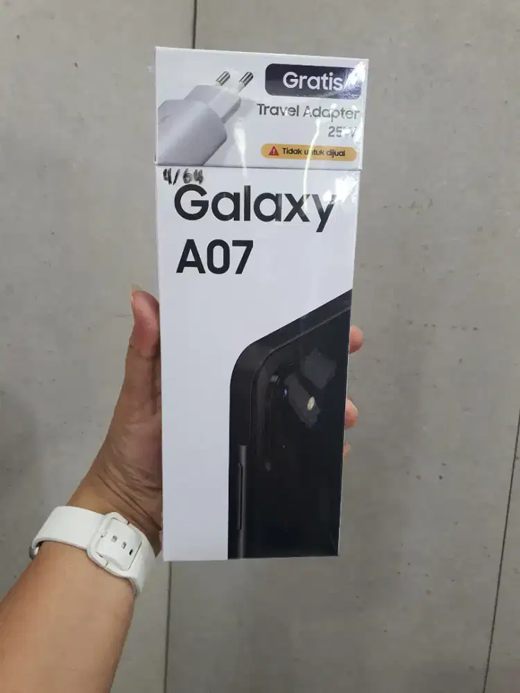 Dijual Samsung A07 RAM 4+4/64GB BARU GARANSI RESMI 1TH