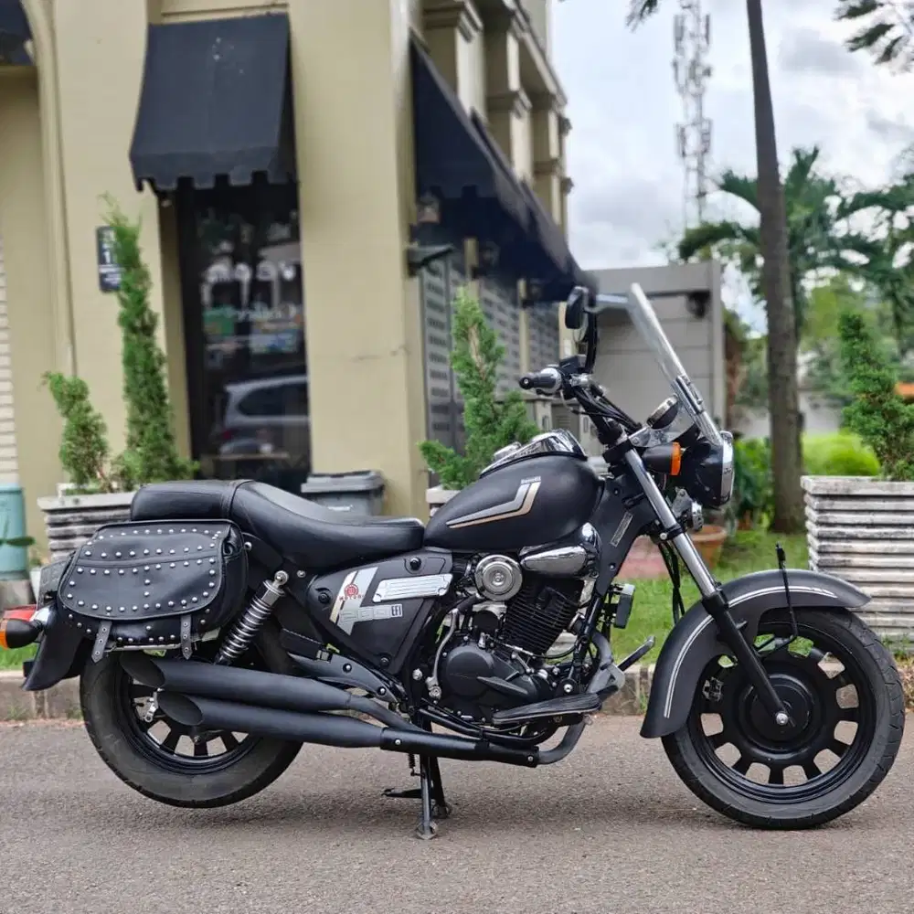 BENELLI MOTOBI 200 EFI 2022 HITAM KM LOW PAJAK PANJANG SIAP JALAN