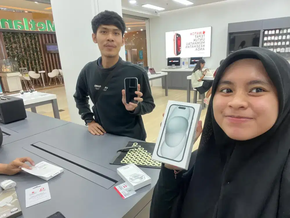 Cicilan iphone 15 tanpa DP modal ktp aja yuk