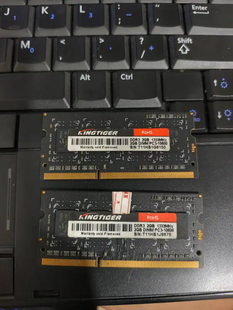 RAM DDR3 2GB 1333Mhz 2 keping
