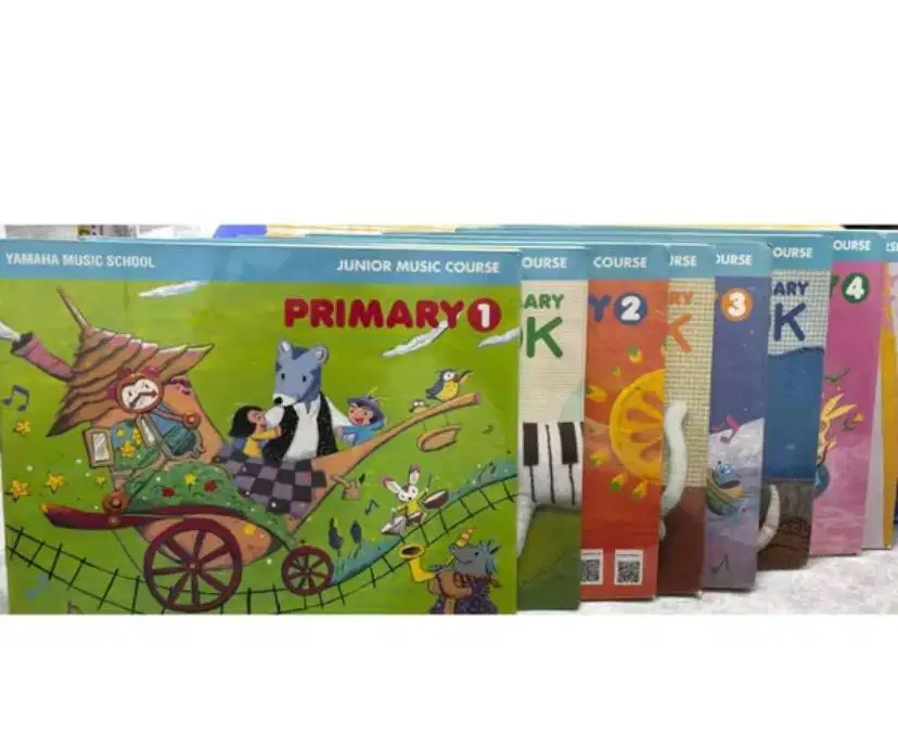 Buku JUNIOR MUSIC COURSE YAMAHA Music School baru 1x ujian