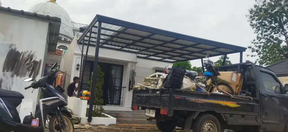 kanopi. Pagar. tralis