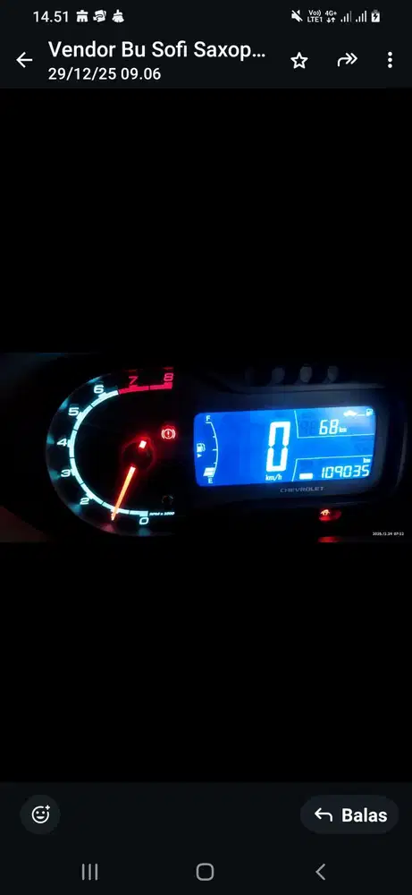 Chevrolet Spin 2013 Bensin