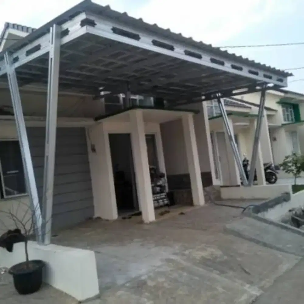 kanopi rangka atap baja ringan banda aceh