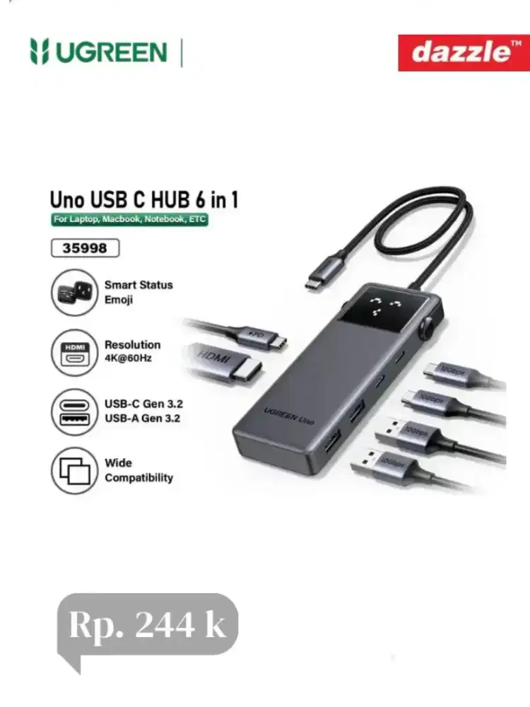 Ugreen USB-C Uno 6-in-1