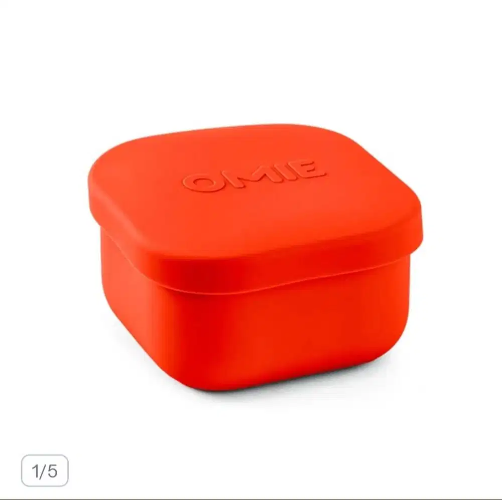 [Preloved] OMIE Silicone Snack Compact-Red75000