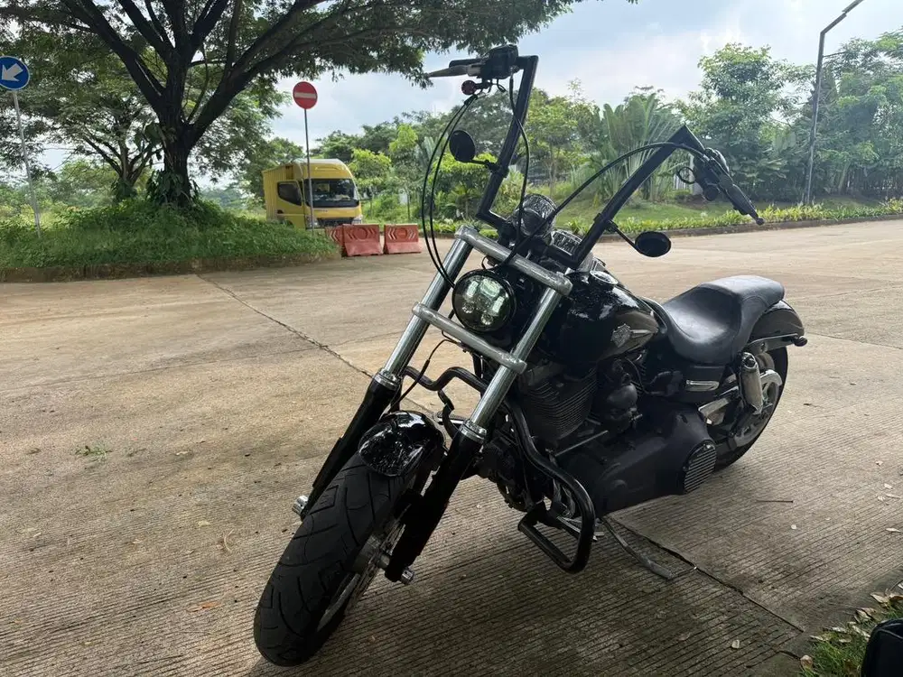 Harley davidson dyna 2010 full accs bisa TT ajukan