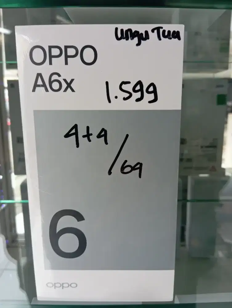 HP OPPO A6X RAM 8 / ROM 64/128 RAM 12 / ROM 128/256 DP 0%