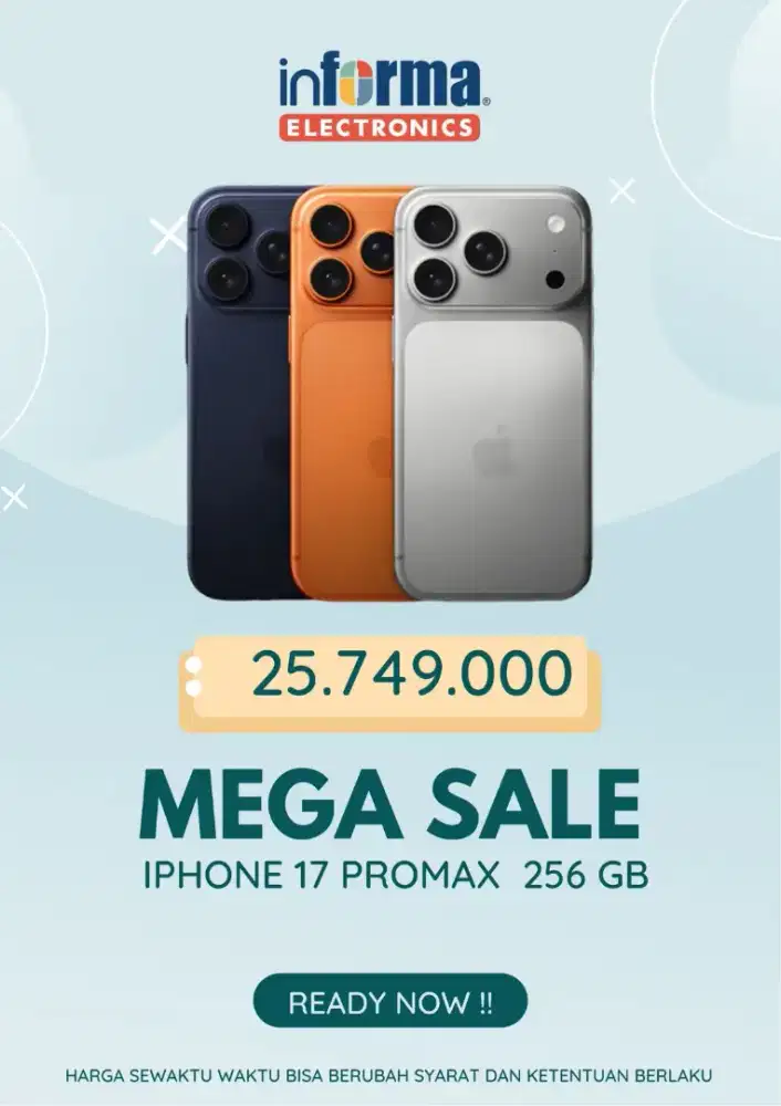 Jual handphone kondisi baru