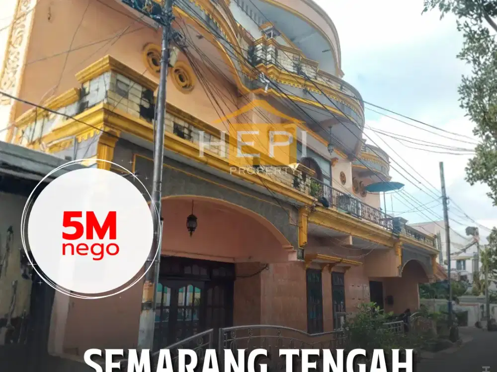 Dijual Rumah di Semarang Tengah Hanya 200 meter ke jalan Gajahmada dan Depok