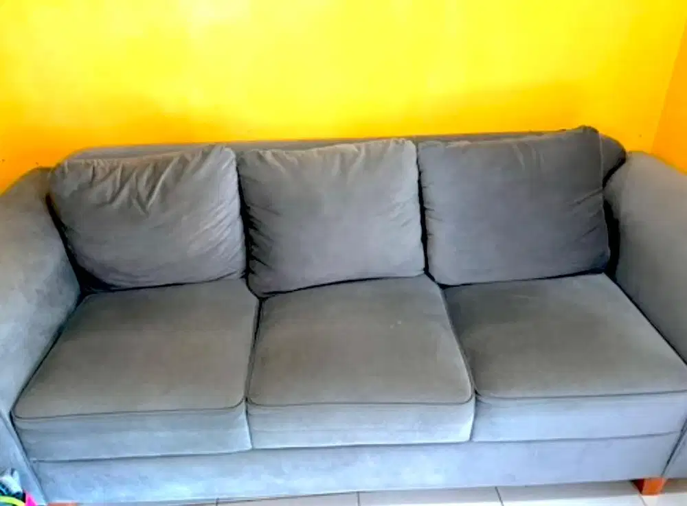 Sofa L Modesfy Abu (FREE MEJA di foto)