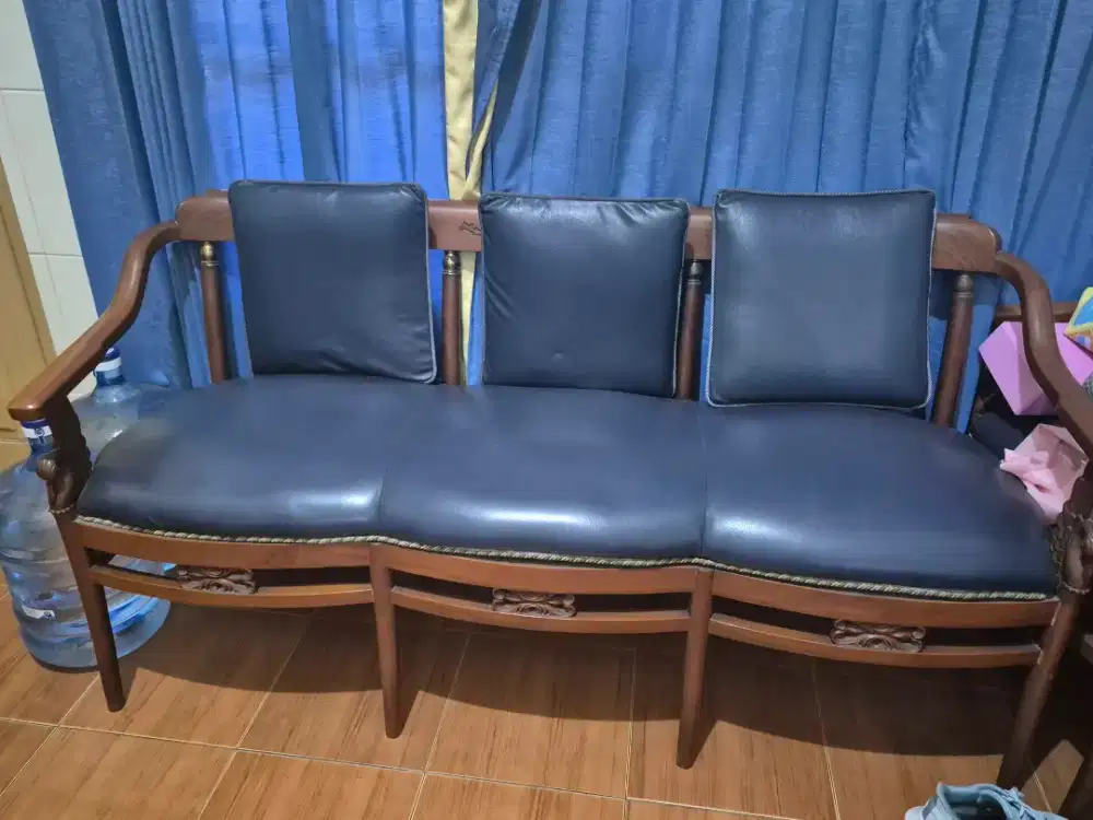 KURSI KAYU JATI RUANG TAMU