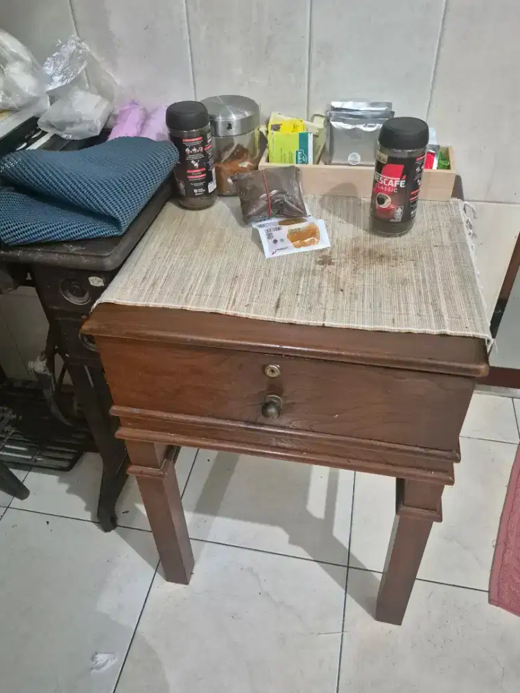 Meja teh kopi jati