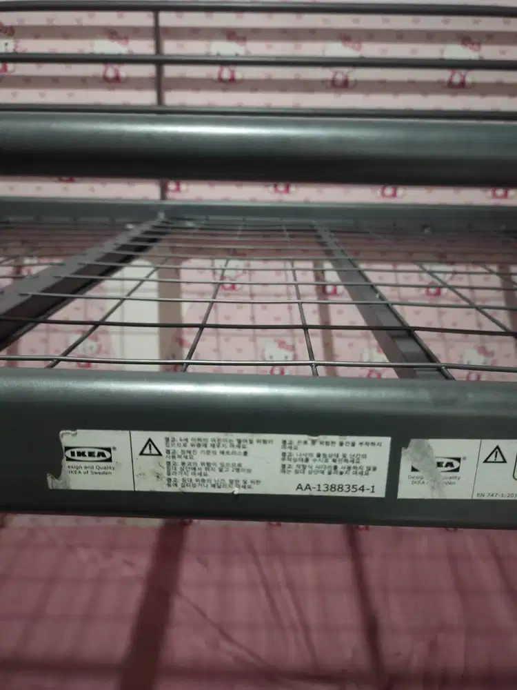 Dijual Ranjang Tingkat Besi IKEA SVARTA