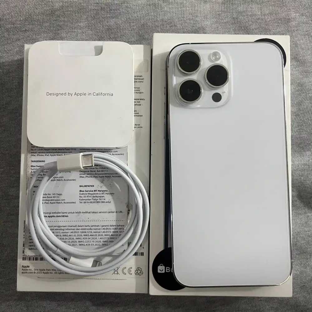 Iphone 14 promax 256 gb resmi ibox Bh 83%