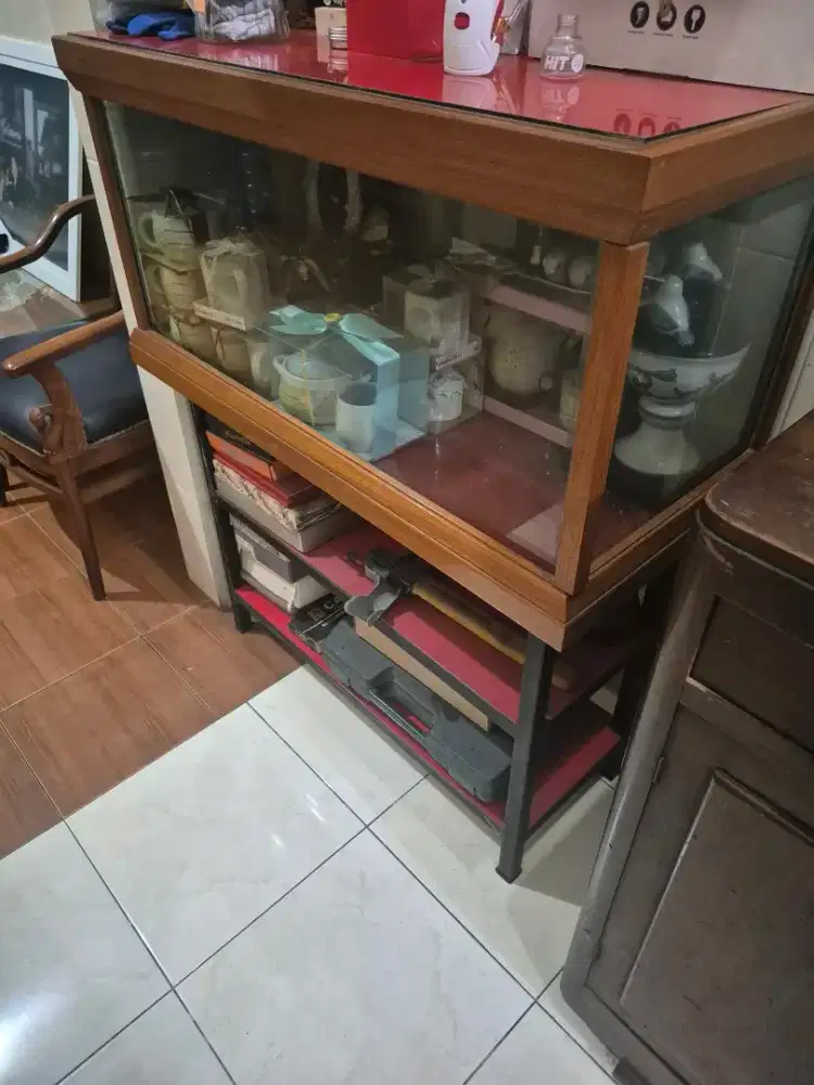 JUAL AQUARIUM DAN MEJANYA TAKE ALL