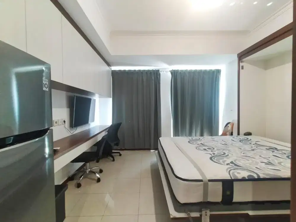 studio bulanan tahunan furnish SIAP HUNI Apt.Royal mediterania Tj Duren
