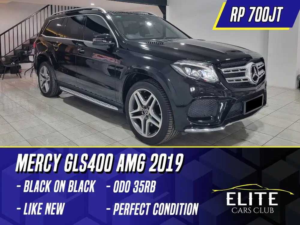 Mercedes Benz GLS400 AMG 2019 Black Hitam Mercy GLS 400