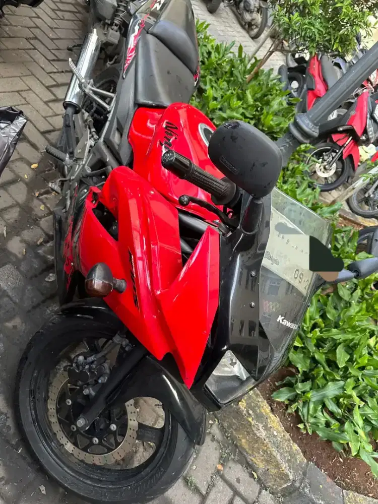 Jual Kawasaki Ninja RR New Tahun 2013 Warna Merah