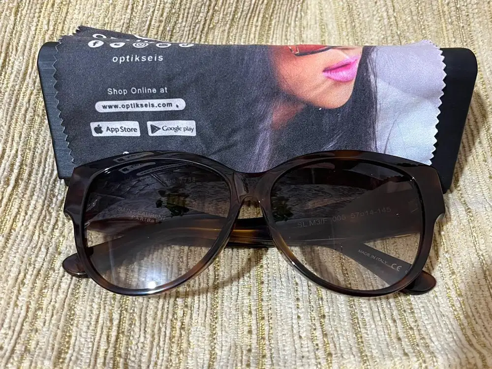 KACAMATA SUNGLASSES Saint Laurent SL M3/F col 005 s57
