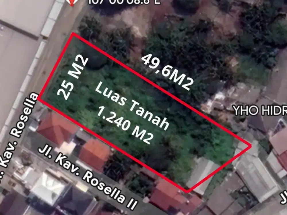 Tanah Luas dan Lokasi Strategis di Jalan Cut Mutia, Bekasi Timur
