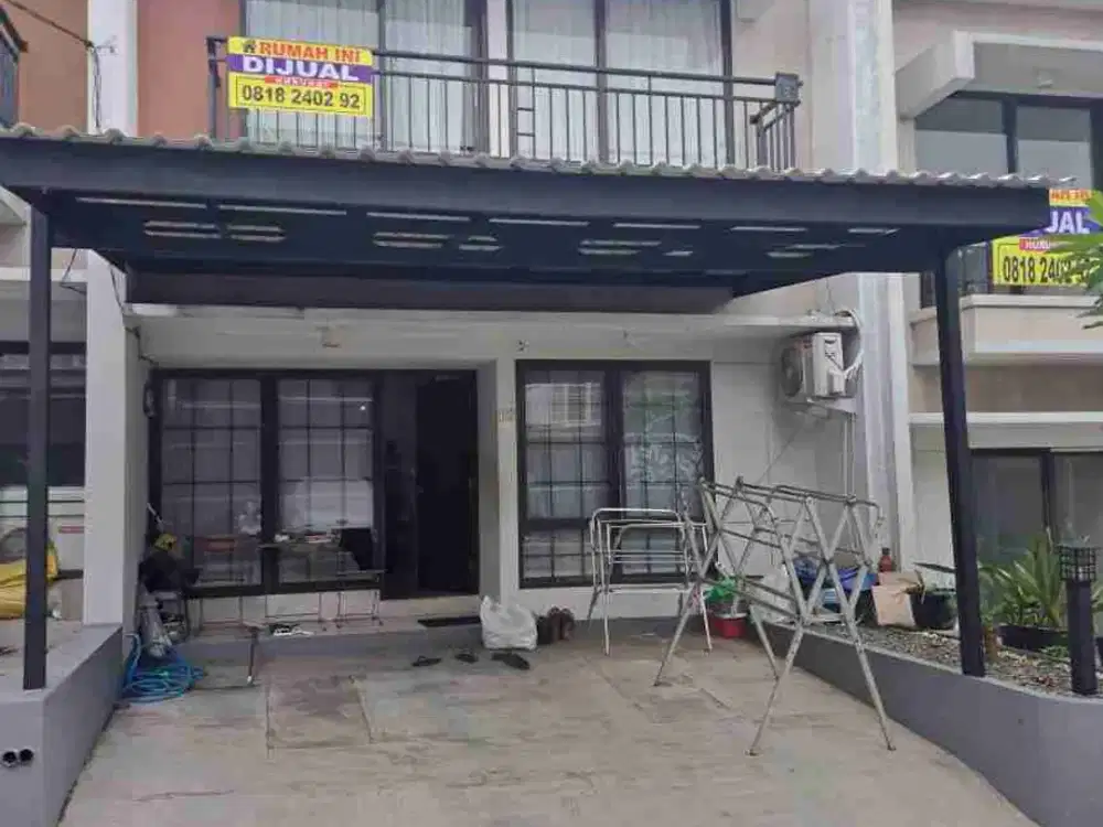 dijual cash atau take over dalam cluster depok dekat tol desari