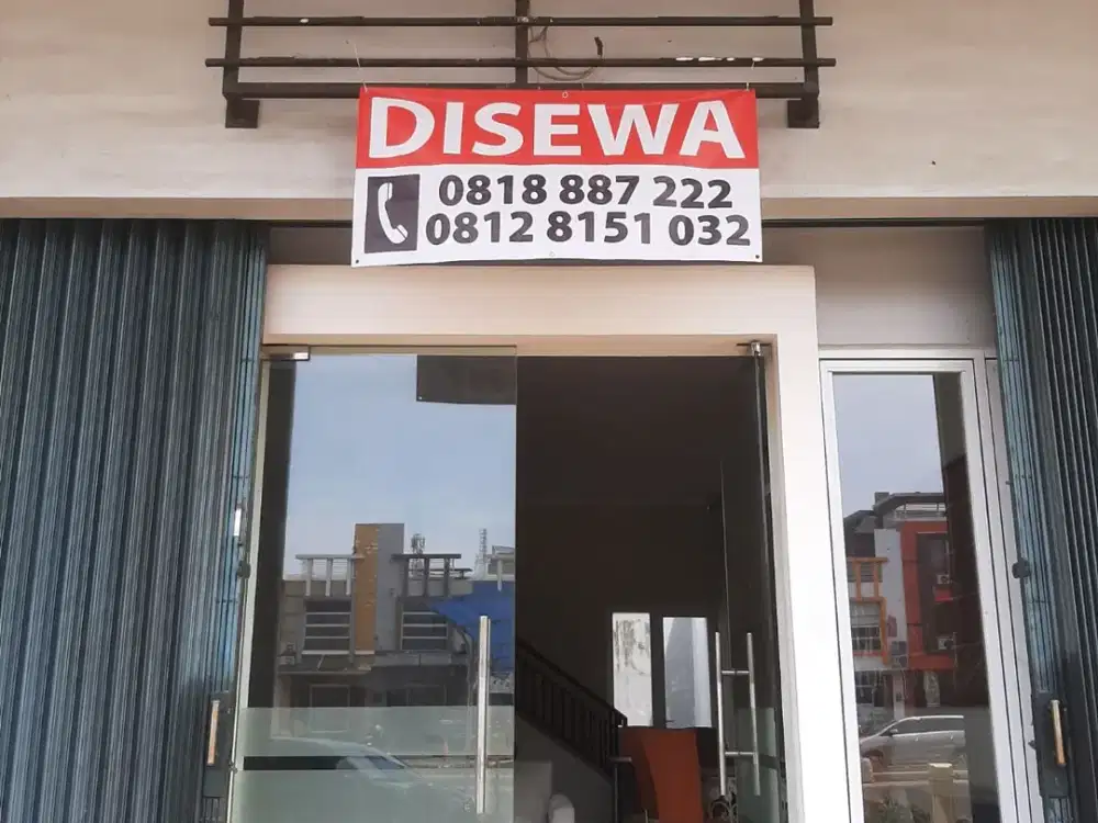 sewa ruko grandwisata bekasi cluster celebration town BA 2/5 uk75m 3lt