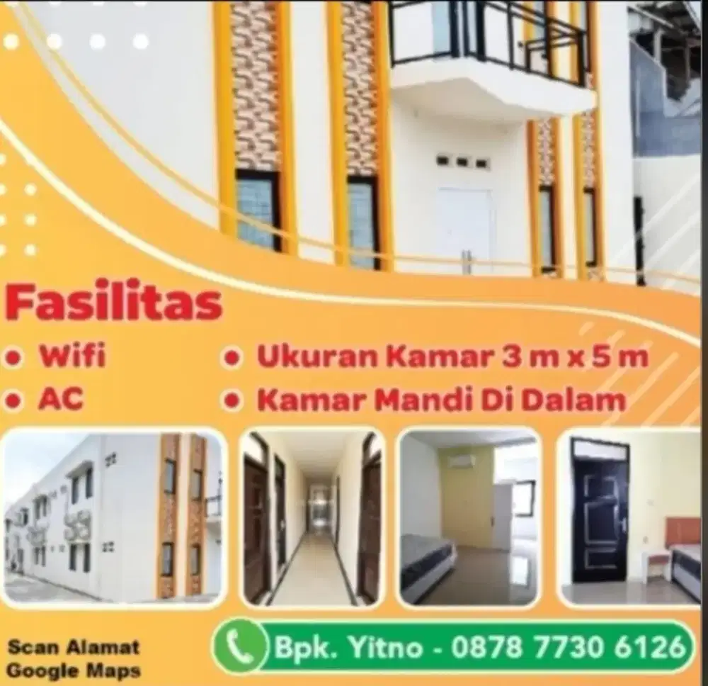 Kost Strategis, Akses Mudah ke Stasiun dan Halte