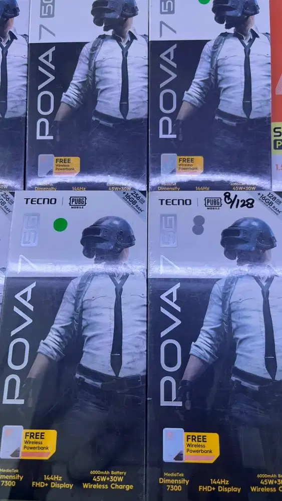 JUAL TECNO POVA 7 5G 16/256gb