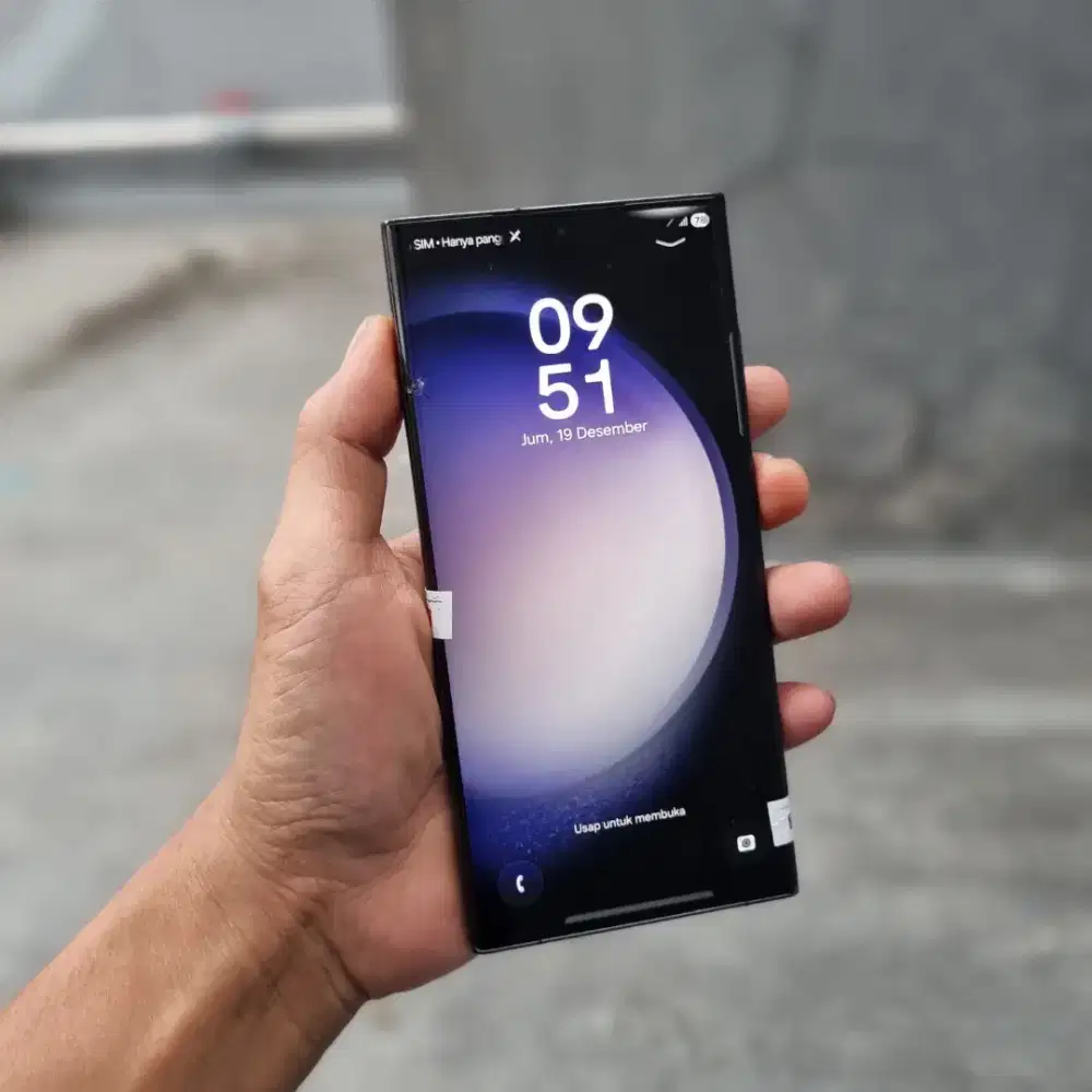 SAMSUNG GALAXY S23 ULTRA SEIN 5G 12/256 GB MINUS RETAK FUNGSI NORMAL