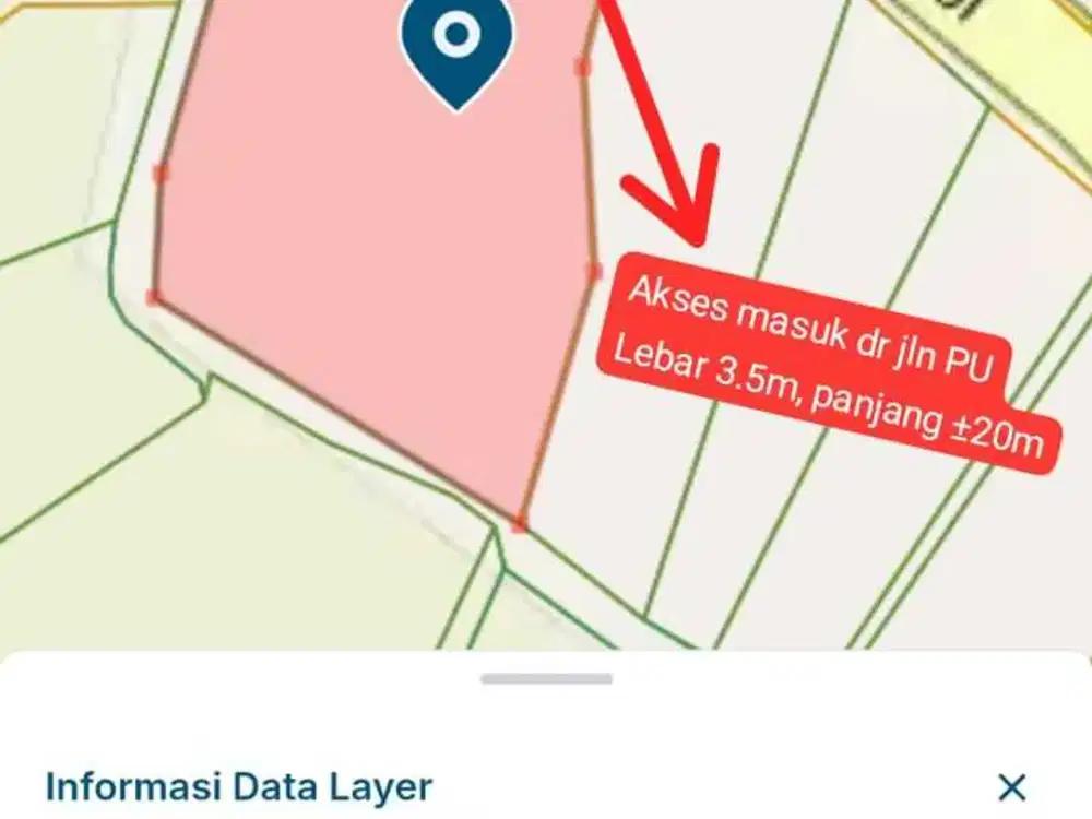Tanah Luas di Jalan Raya Caruban - Gemarang Madiun