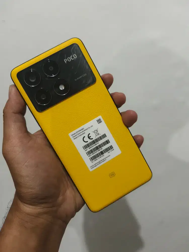 Poco X6 Pro 12/512 Kuning batangan