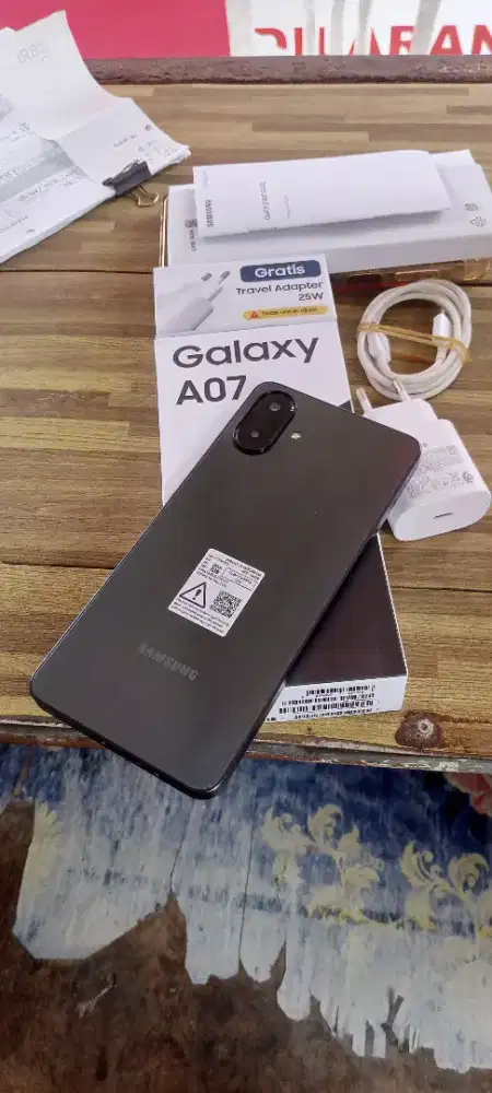 samsung A07 ram4/64gb pmkian 1bln fulset mulus 100% ori 100% aman smua