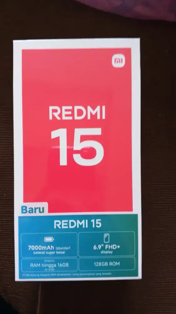 Redmi 15 8/128 hitam