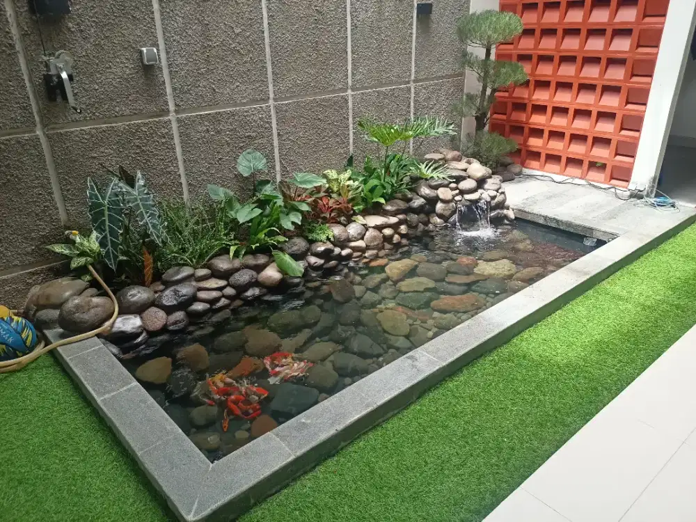 Tukang kolam Bekasi/jasa pasang taman/tukang taman
