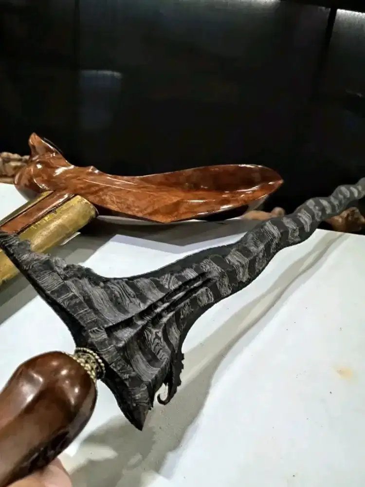 Keris Langka balebang pamor korowelang Asli di Jakarta