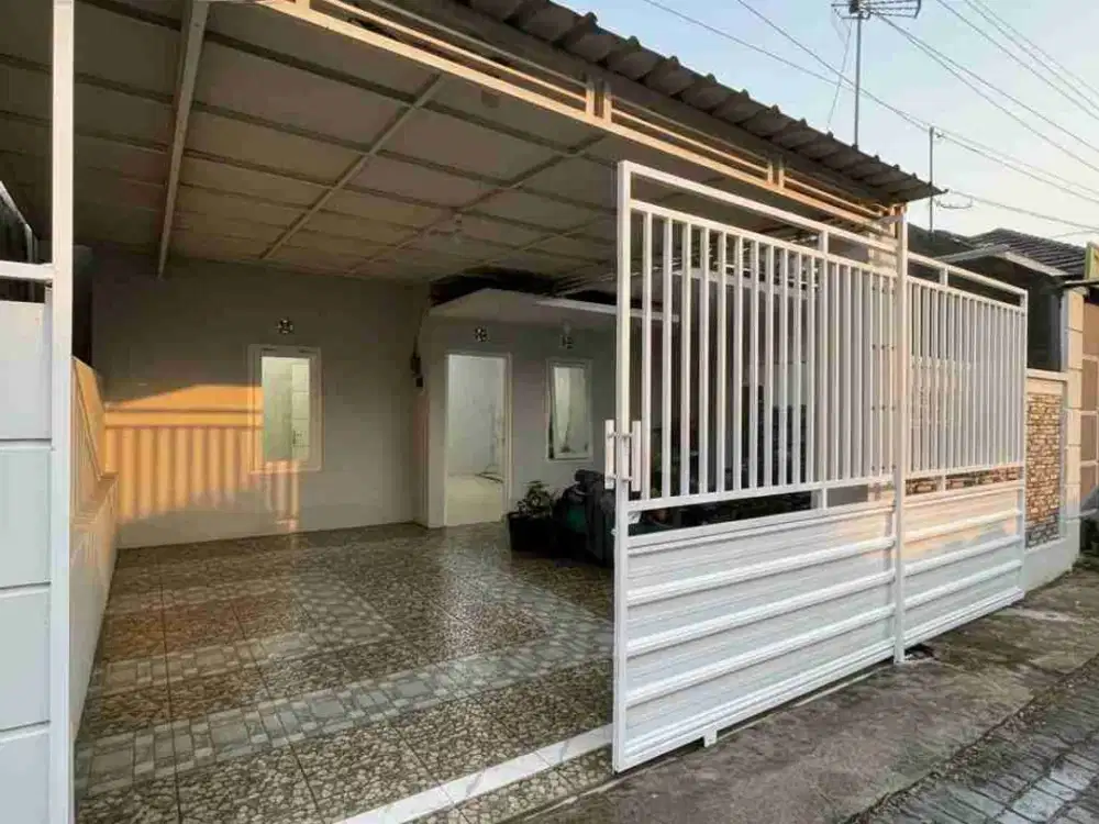 rumah siap huni air lancar tinggal masuk